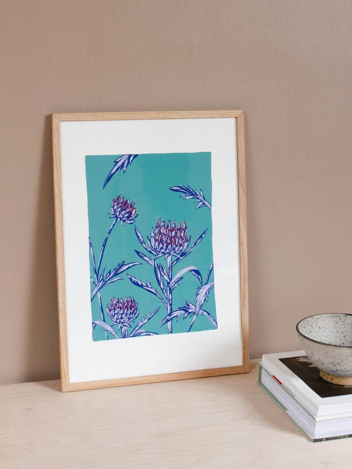 Artichokes Art Print for wholesale by Sophie Tresidder Printmaker