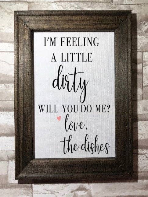 Je me sens un peu sale, veux-tu me faire ? Aimez les plats pour la vente par Works of Panglossian