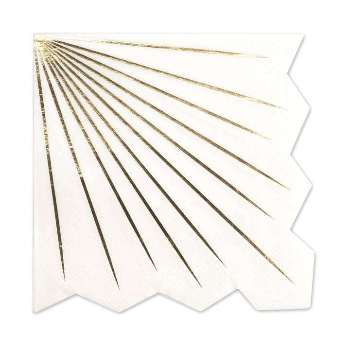 Servilletas de Bebida Chic Celebración Dorada MCL24-CN5 para venta al por mayor de Gatherings by Curated Paperie