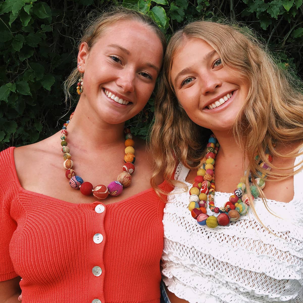 WorldFinds - Wholesale Beaded/Pearl Necklace - Kantha Graduated Bead Statement Necklace4