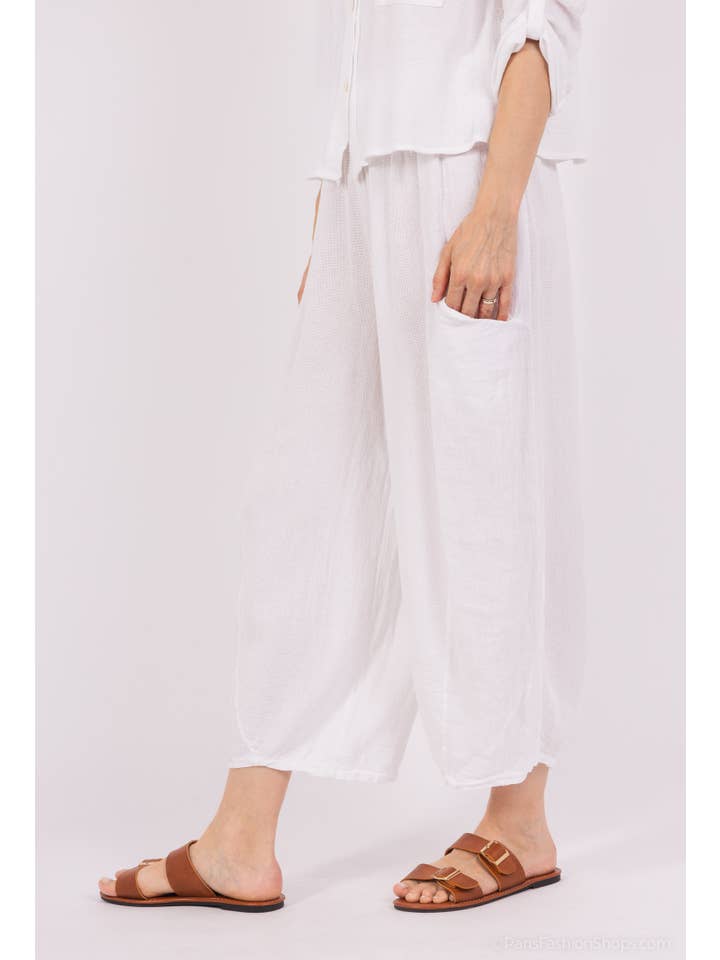 Shyloh - Wholesale Pants - Women's - Linen cotton trousers 2052426