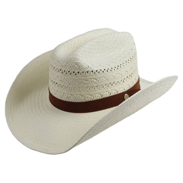 Chapeau à ressort Twin Peak Cowboy 1397 pour la vente par Jeanne Simmons Accessories