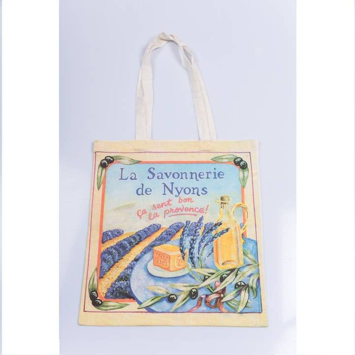 tote bag Lavender Fields for wholesale by Seifen-Shop