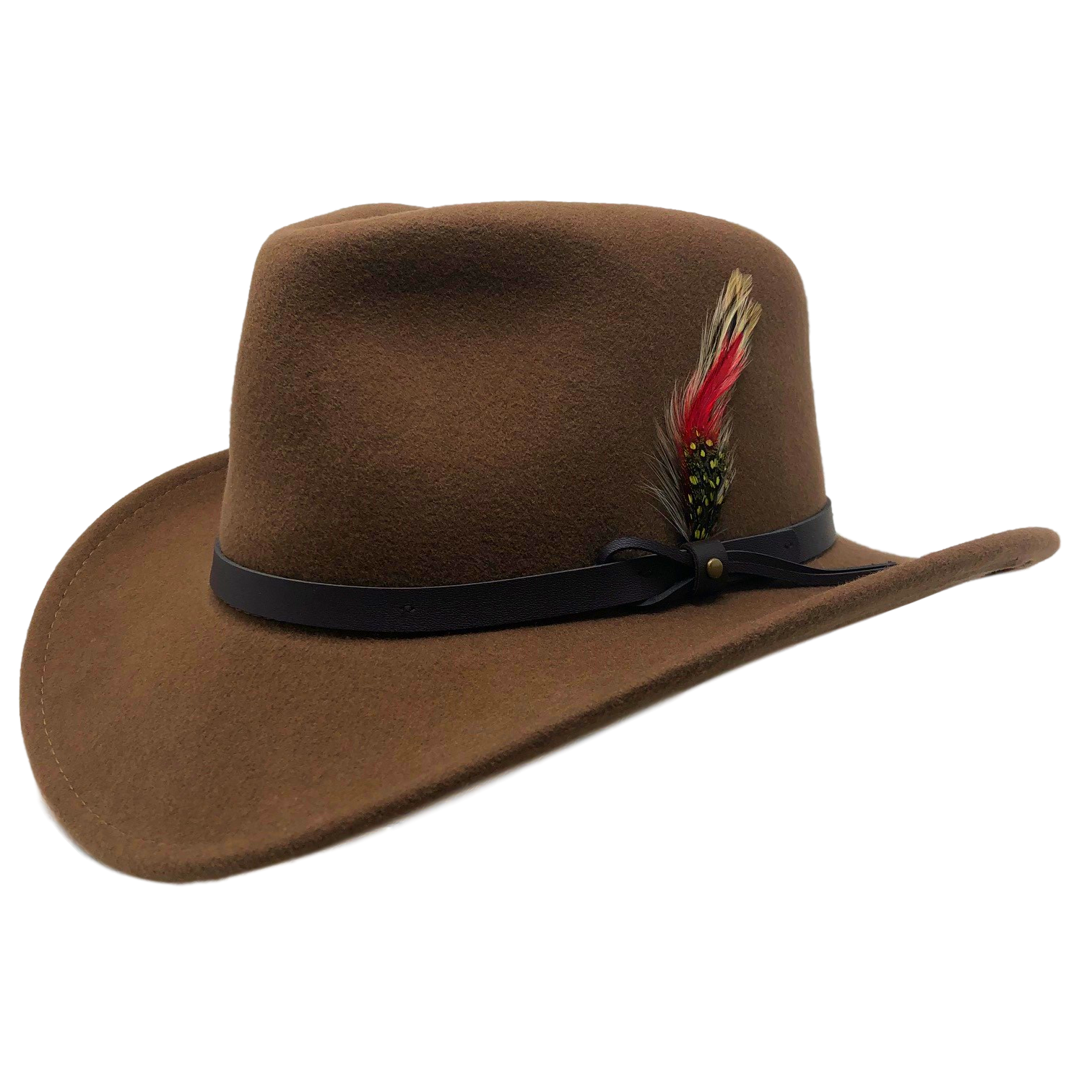 One Fresh Hat - Wholesale Fedora - Unisex - Outback Wool Crushable Hat5