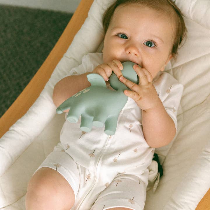 Winnie Parkes - Wholesale Teether (Not Clip-On) - Baby - Diplo the Dino-Dragon Natural Rubber Teether