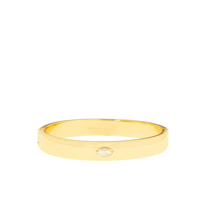 marquise crystal hinge bangle for wholesale by Marlyn Schiff