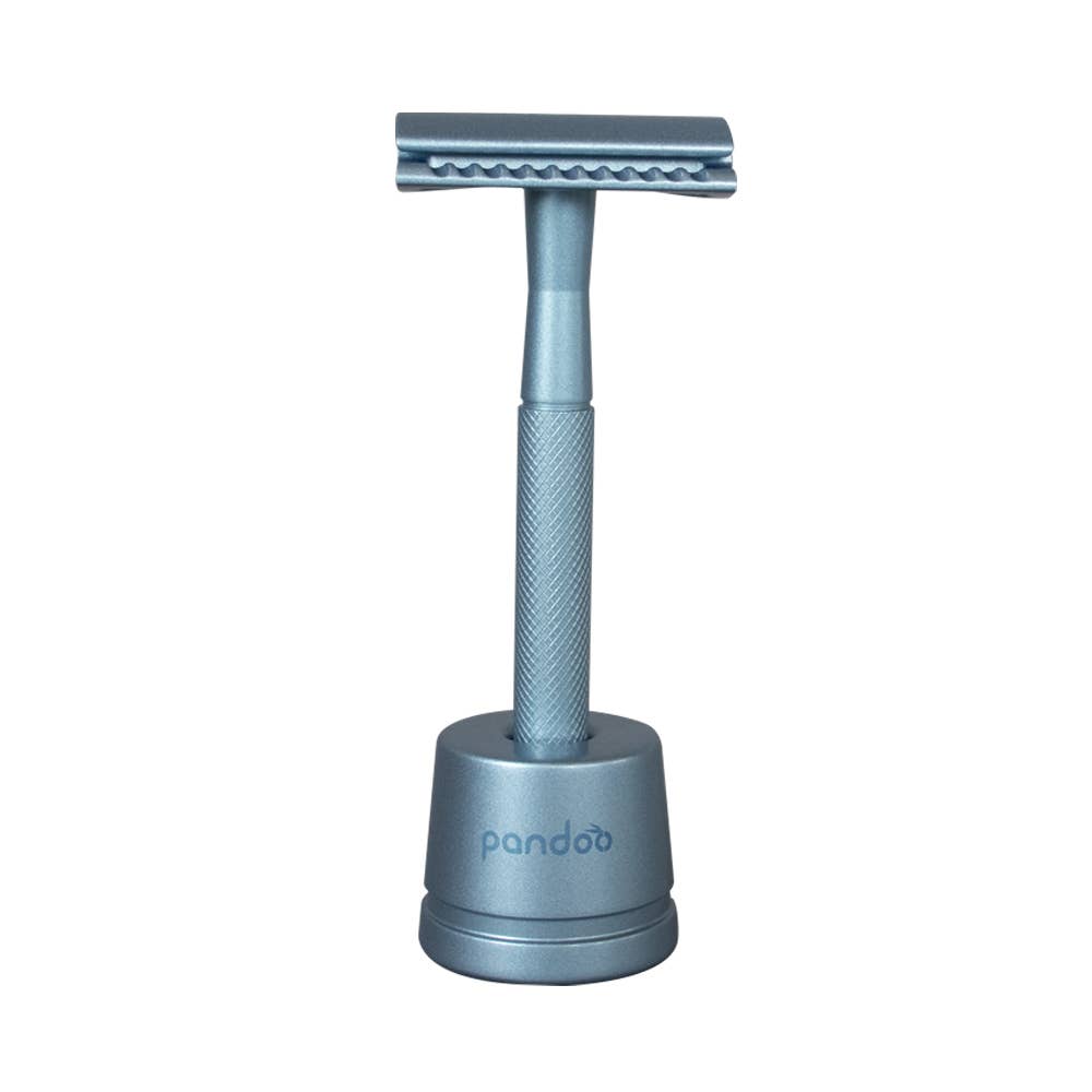 Pandoo – wholesale Razor – Metal safety razor | incl. 10 blades and holder12