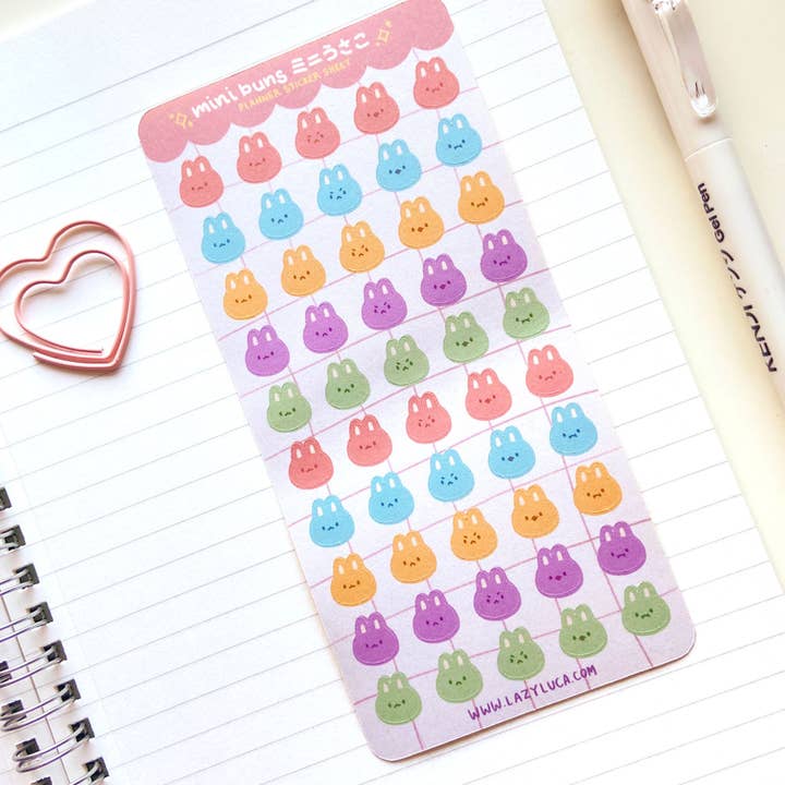 Mini Buns Planner Sticker Sheet and other Purchase wholesale colored buns. Free returns & net 60 terms on Faire trending on Faire.