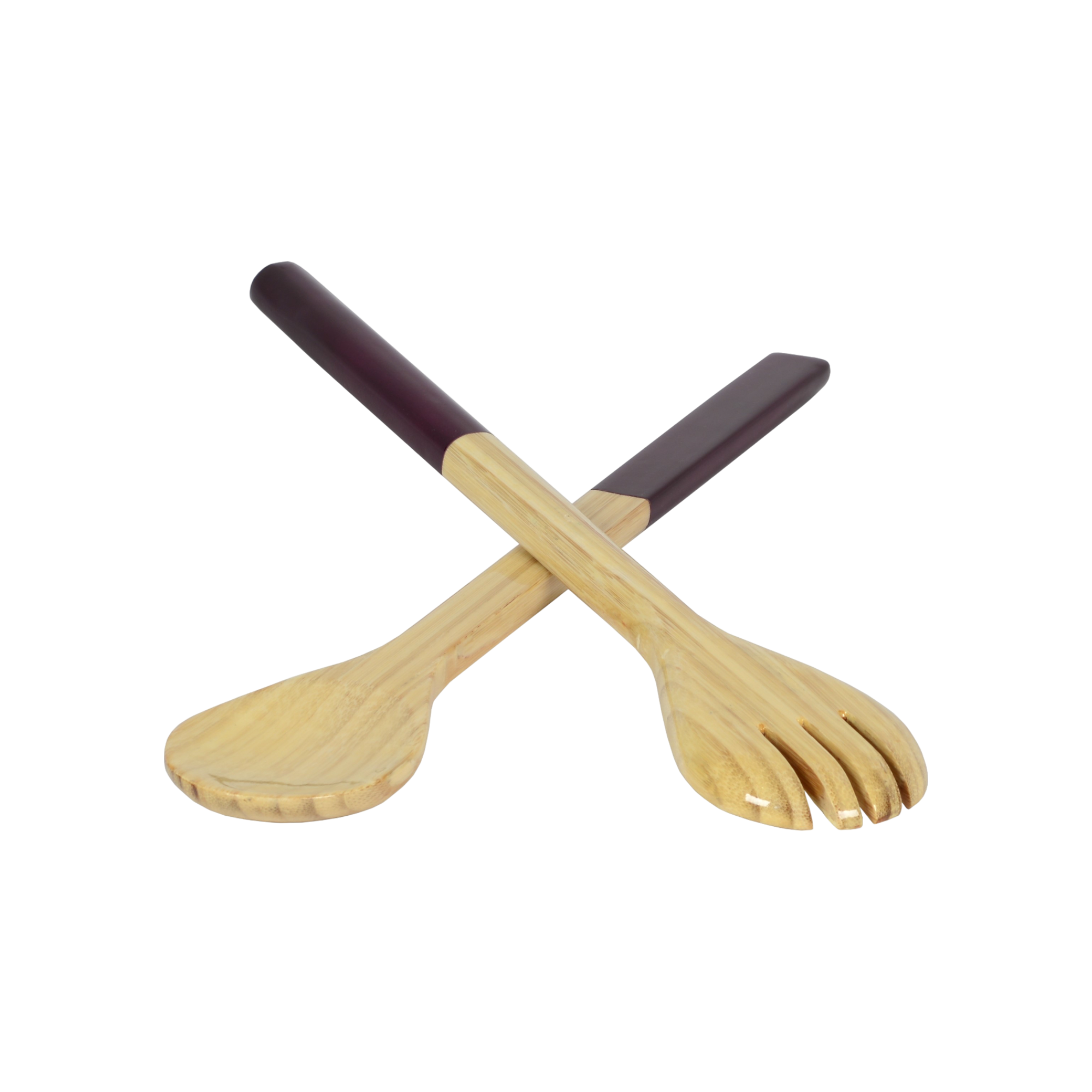 albert L. (punkt) Inc. - Wholesale Serving Utensil - Large Bamboo Server Set6
