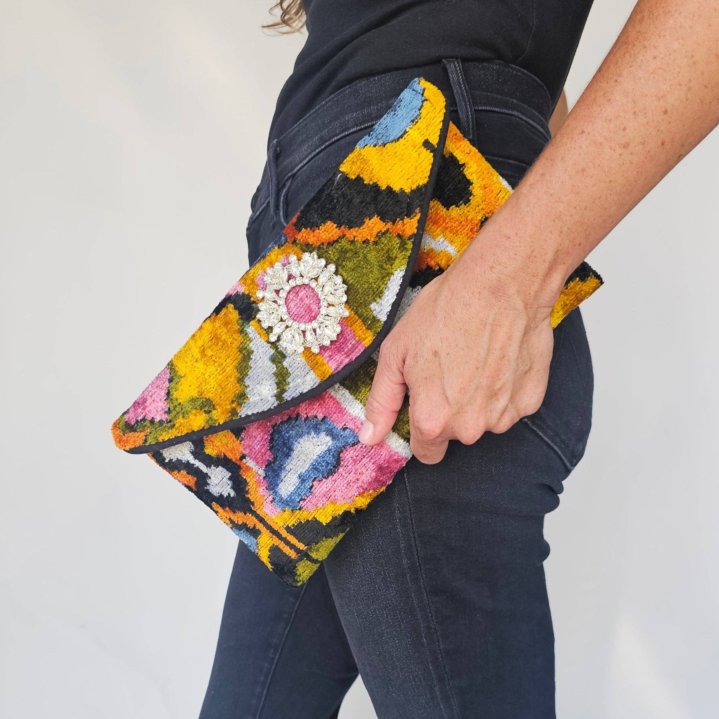 LC FW I Multicolor Lily Cocktail Clutch for wholesale on Faire1