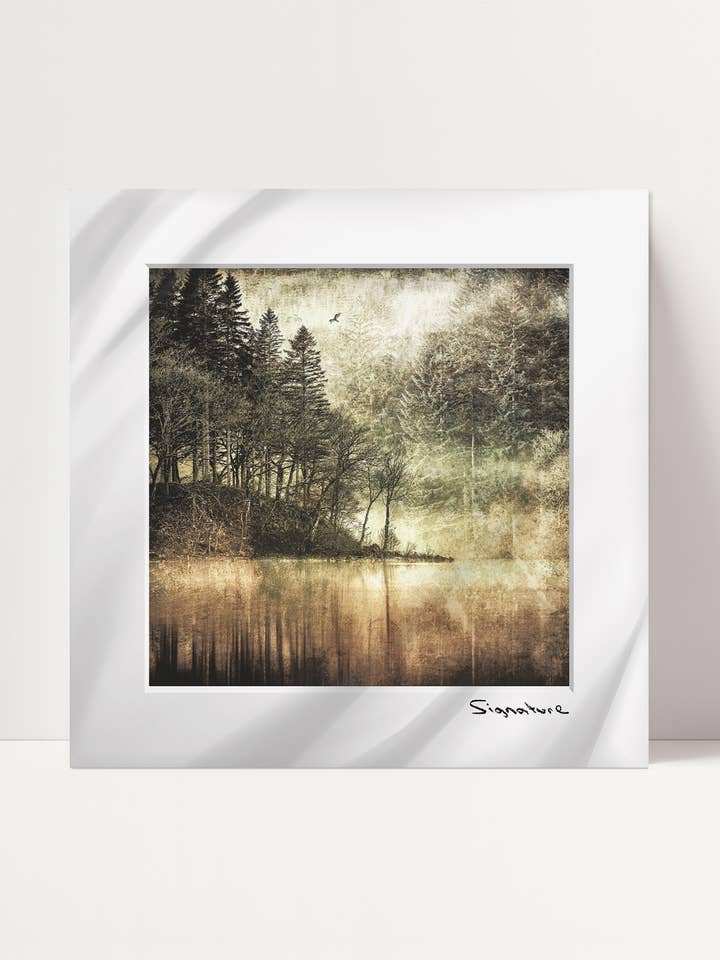 Raptor de Loch Ard para venta al por mayor de Ecosse Encaustics Cards