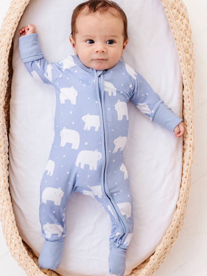 Kiki + Lulu - Wholesale Jumpsuit – Baby - Stay Chill Ribbed Convertible Footies