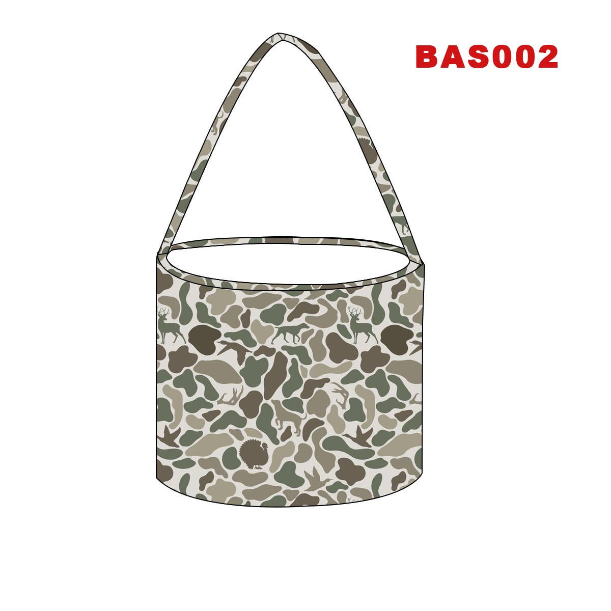 Southern Refinery - Wholesale Basket - easter basket / boys accessories / camo 1