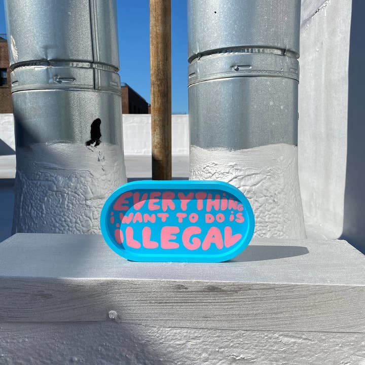 Good Goods NYC - Wholesale Decorative Tray - Sign Concrete Trays1