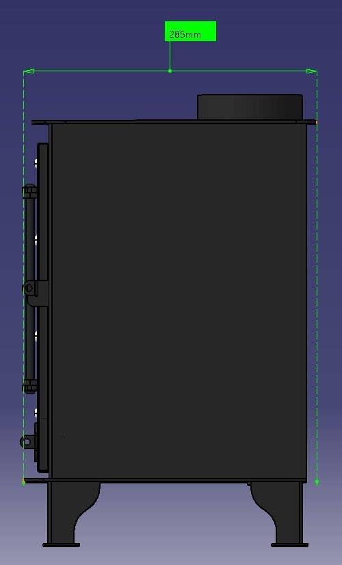 blackseametalworks - Wholesale Fire Pit - Wood Burning Stove, Caravan Mini Stove, Camping Stove, Camp Tent Stove, Camping Heating, School Bus Conversion Stove, Stove Ashtray8