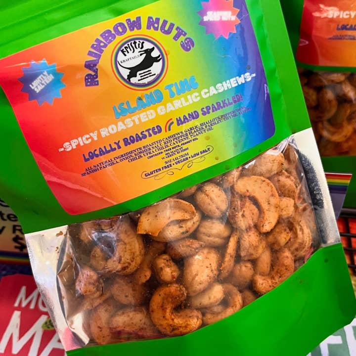 Island Time- Castanha de Caju Picante com Alho Assado por atacado de Kristi's Kraftails