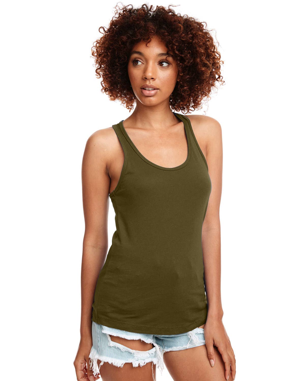 Total Apparel - Wholesale Tank Top - Women's - Next Level N1533 - Ladies' Ideal Racerback Tank13