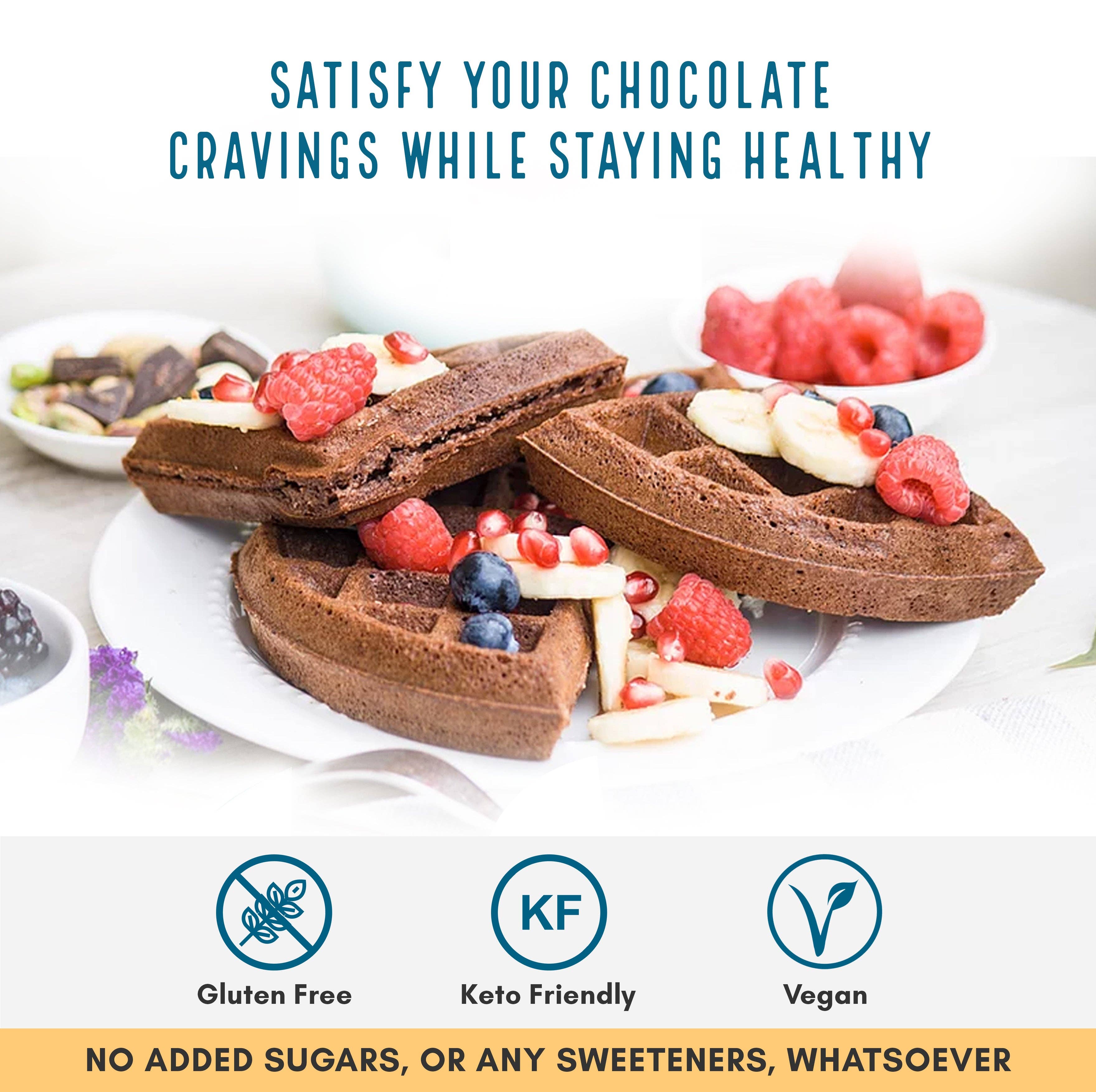 LusOasis – Engroshandel Pandekagemix – Raw Chocolatey Veganer, Glutenfri, Keto Venlig Bagning Mix3