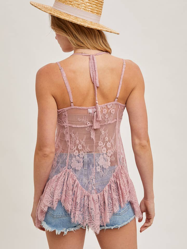 Bluivy - Venta al por mayor Camisola - Mujer - TÚNICA CAMISETA DE ENCAJE TRANSPARENTE6