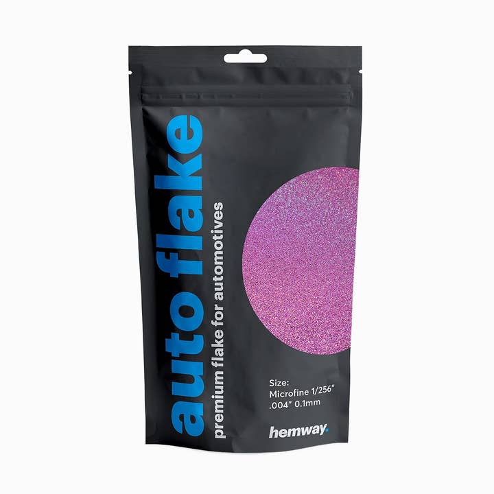 Automotive Glitter Rose Pink Holographic 100g for wholesale by Hemway