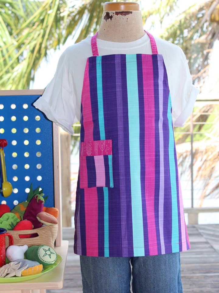 Jewel Box Kid's Apron for wholesale by The Blue Peony