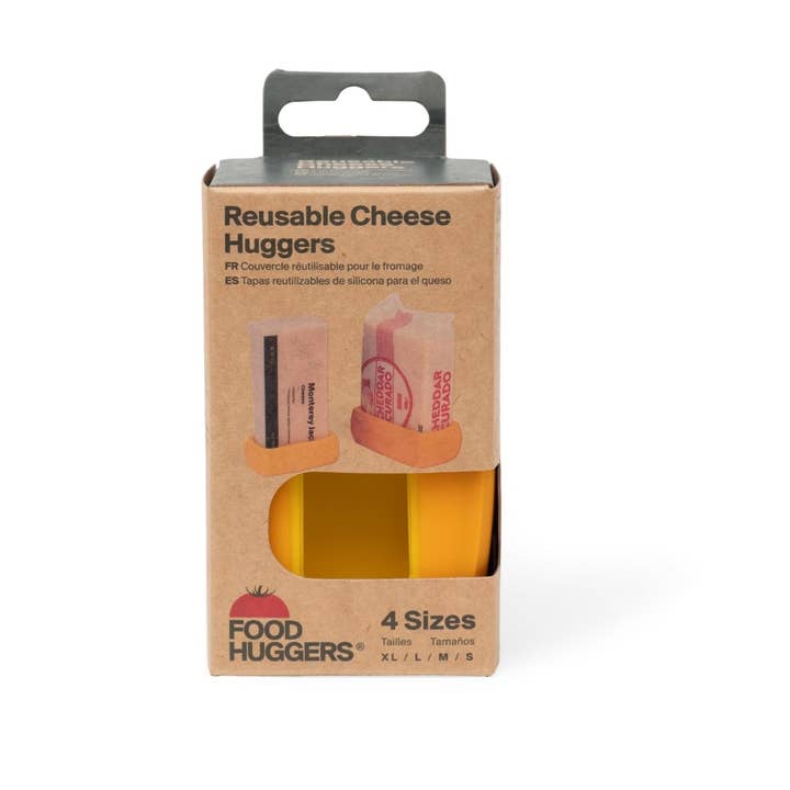 Food Huggers - Wholesale Food Storage Wrap/Bag - Food Huggers Cheese Hugger Set/4