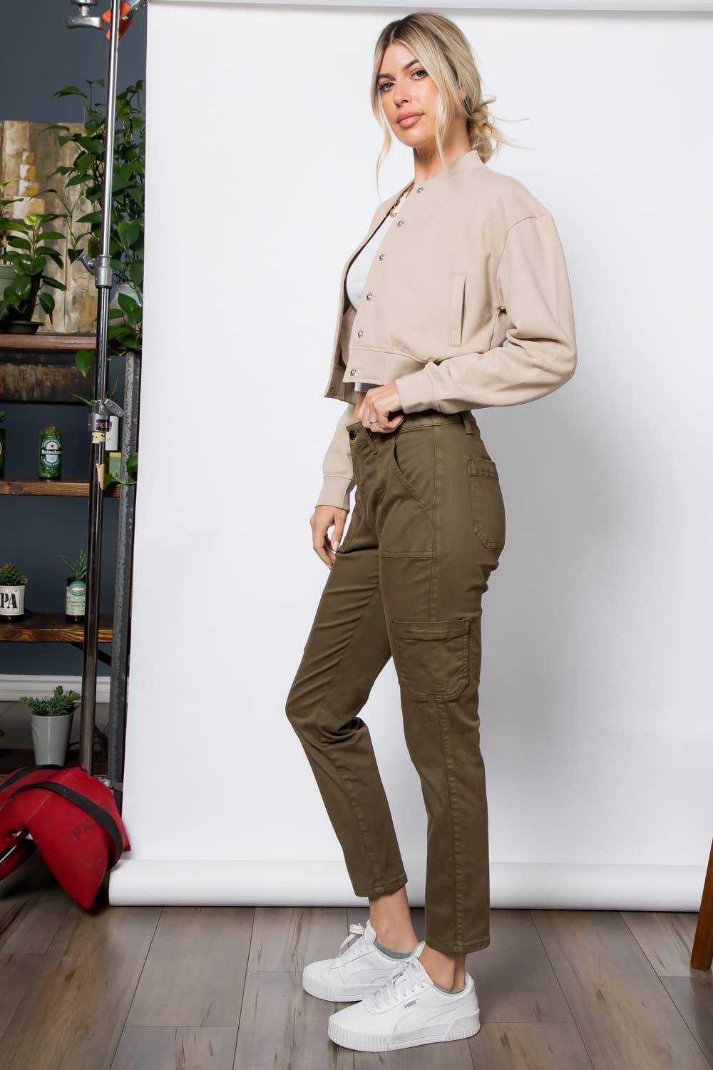 26 International - Wholesale Bomber Jacket - Women's - Fleece Bomber Jacket22