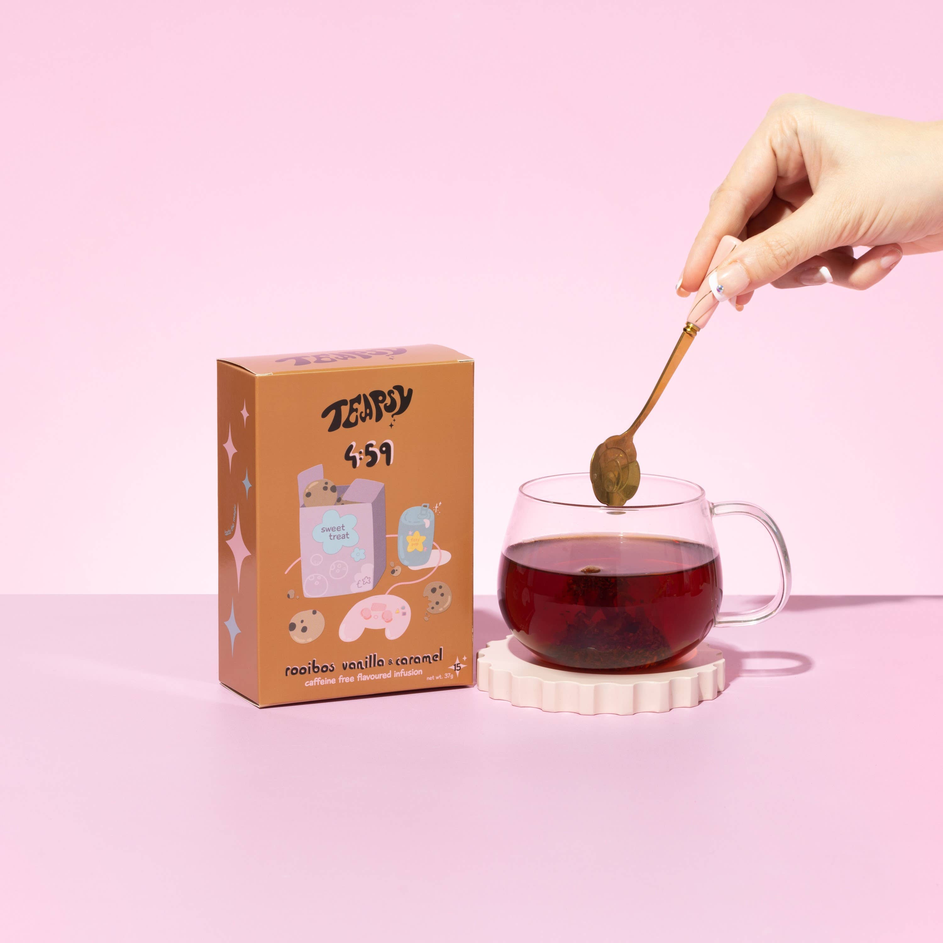 Teapsy – wholesale Tea bags – Caramel Vanilla Rooibos Tea - 4.591