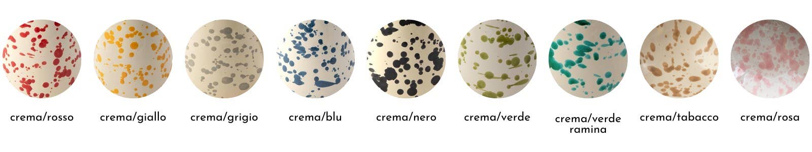 LOLIVA – Prato/tigela decorativa por atacado – Mini tigela de terracota 9 cm - Linha Splasshed2