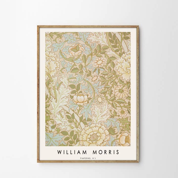 Gustave – wholesale Konsttryck – William Morris, Pimpernel nr 3