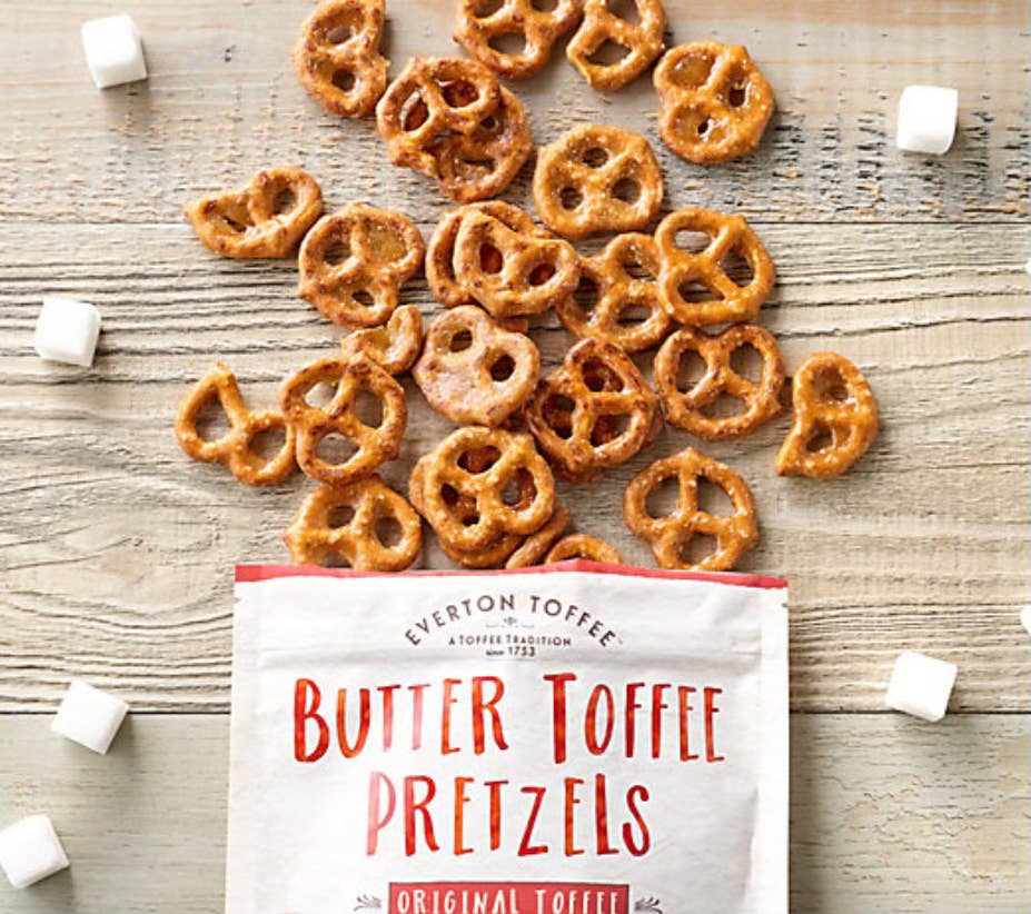 Everton Toffee - Wholesale Pretzels - Butter Toffee Pretzels – Original 4 oz Bag2