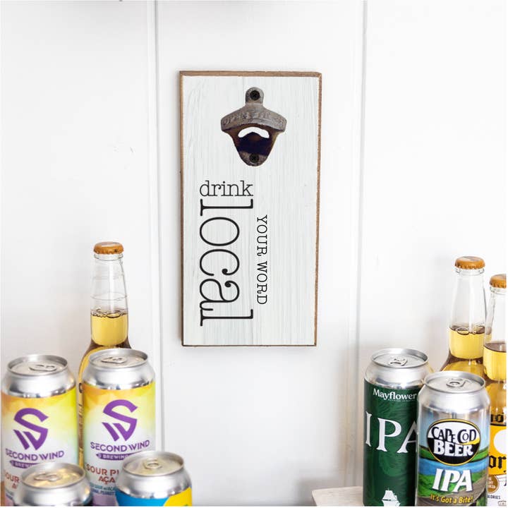 Rustic Marlin - Wholesale Bottle/Wine Opener - Personalized Drink Local Bottle Opener