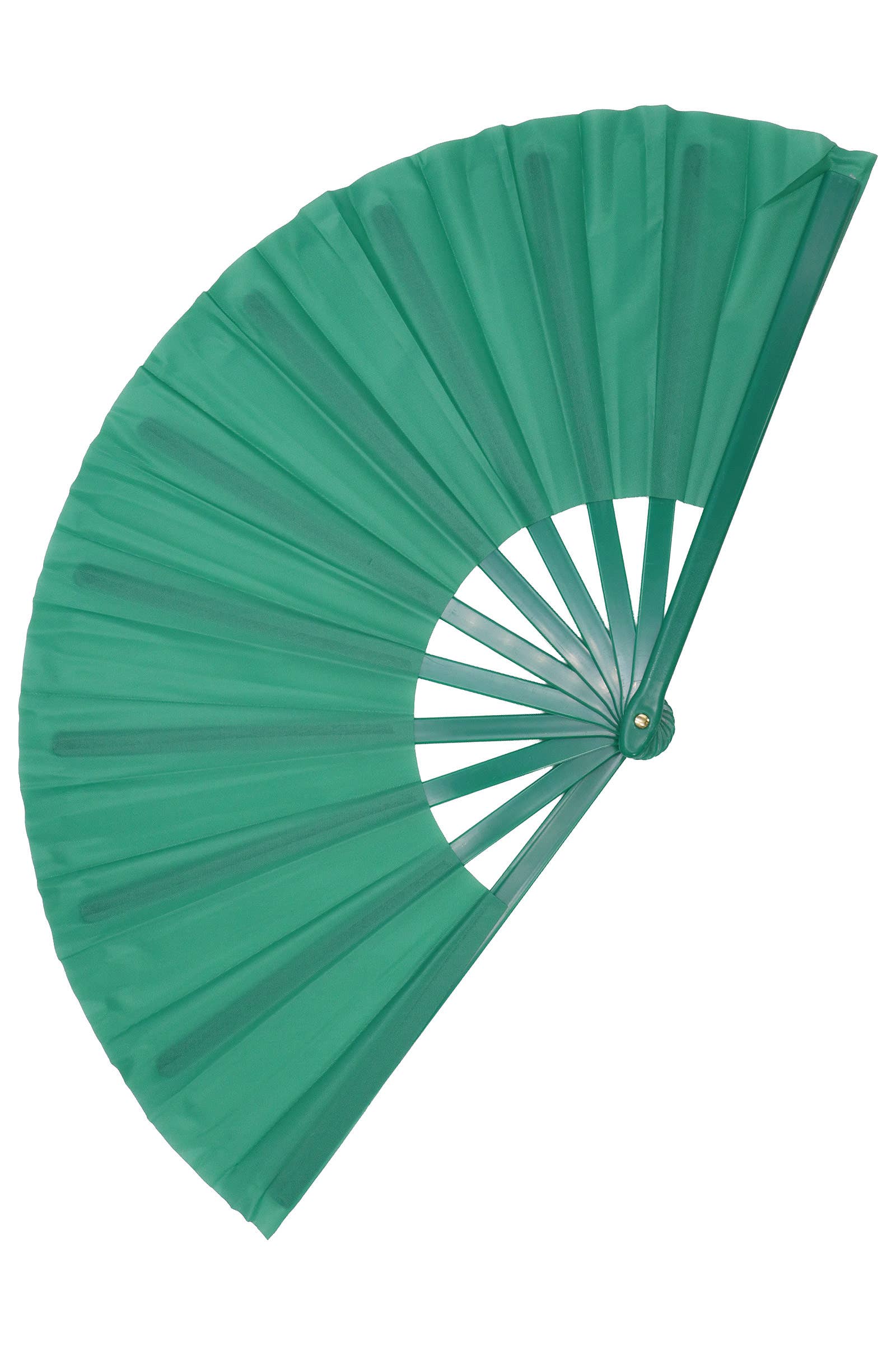 ASSORTED Large Solid Line Dance Folding Fan - 13 Inch for wholesale on Faire8