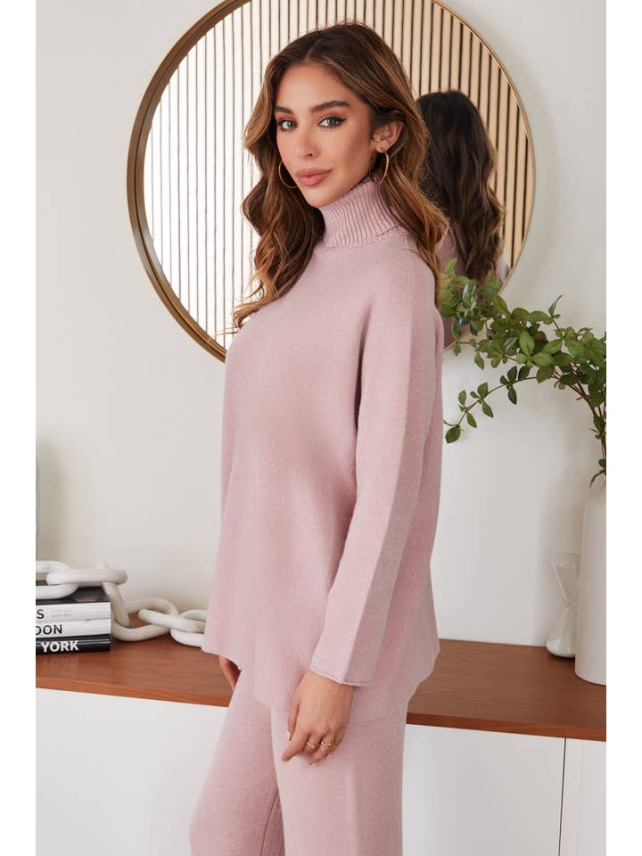 MILIO MILANO - Wholesale Knitted jumper – Women′s - VISCOSE LONG SLEEVE TURTLENECK SWEATER (330115/27760)18