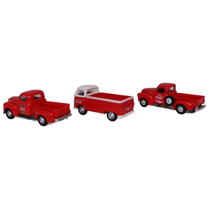Motor City Classics, Inc. - Wholesale Decorative Tabletop Object - 1:72 Scale Coca-Cola Pickup Gift Set Diecast Model6