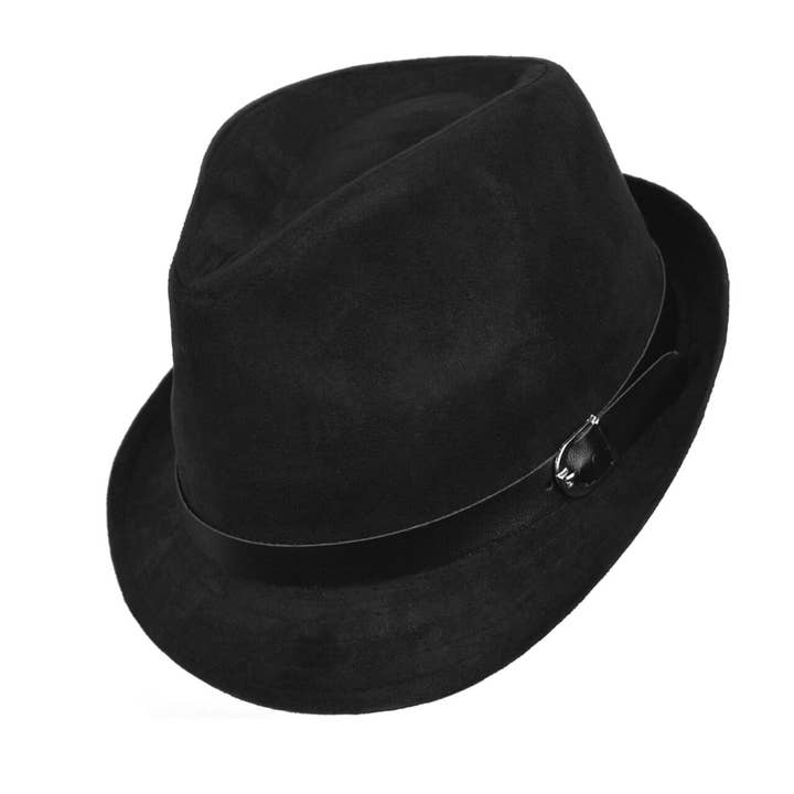 Selini New York - Wholesale Fedora - Unisex - Fall/Winter Poly/Cotton Trilby Fedora Hats