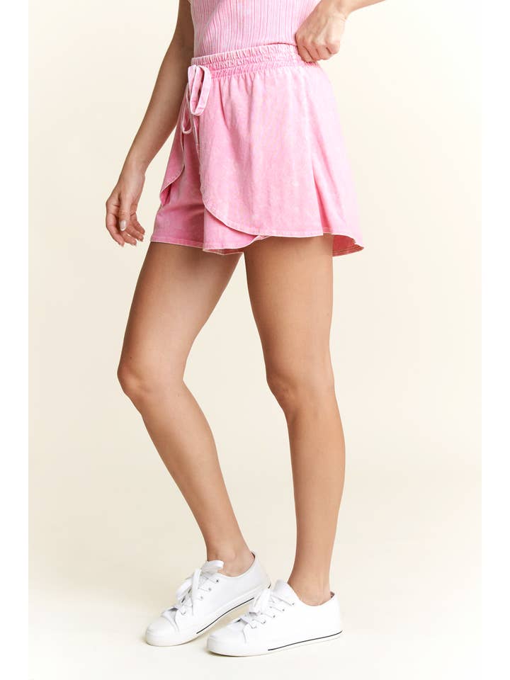 J.Her - Wholesale Shorts - Women's - MineralWash Light Weight Shorts HP579117