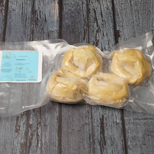 Frozen Empanadas + Chimichurri: Ham & Cheese for wholesale by LaGIRALDA, LLC.