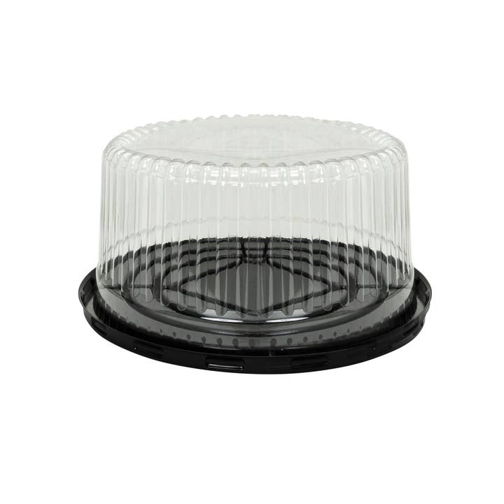Portofino International Trading, USA - Wholesale Cake Stand - Round Cake Display Container with Clear Dome Lid - 10"