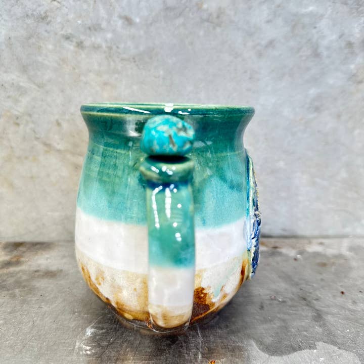 Carys Martin Ceramics - Wholesale Coffee Mug - Rising Sun Crystal Mug