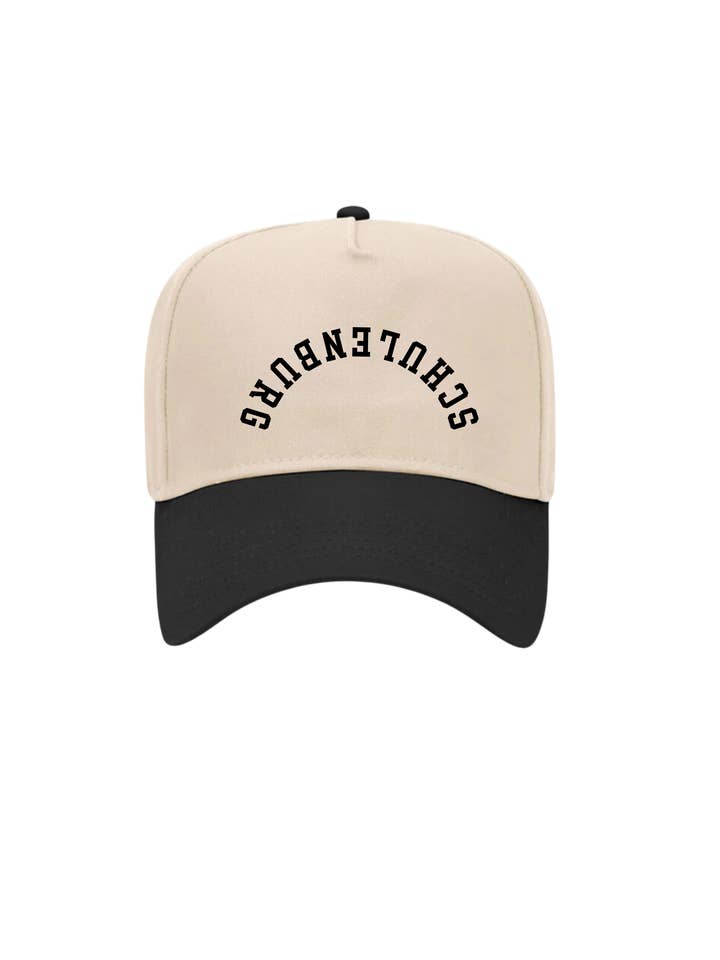 UPSIDE DOWN CITY CANVAS CAP for wholesale by Summer Tees