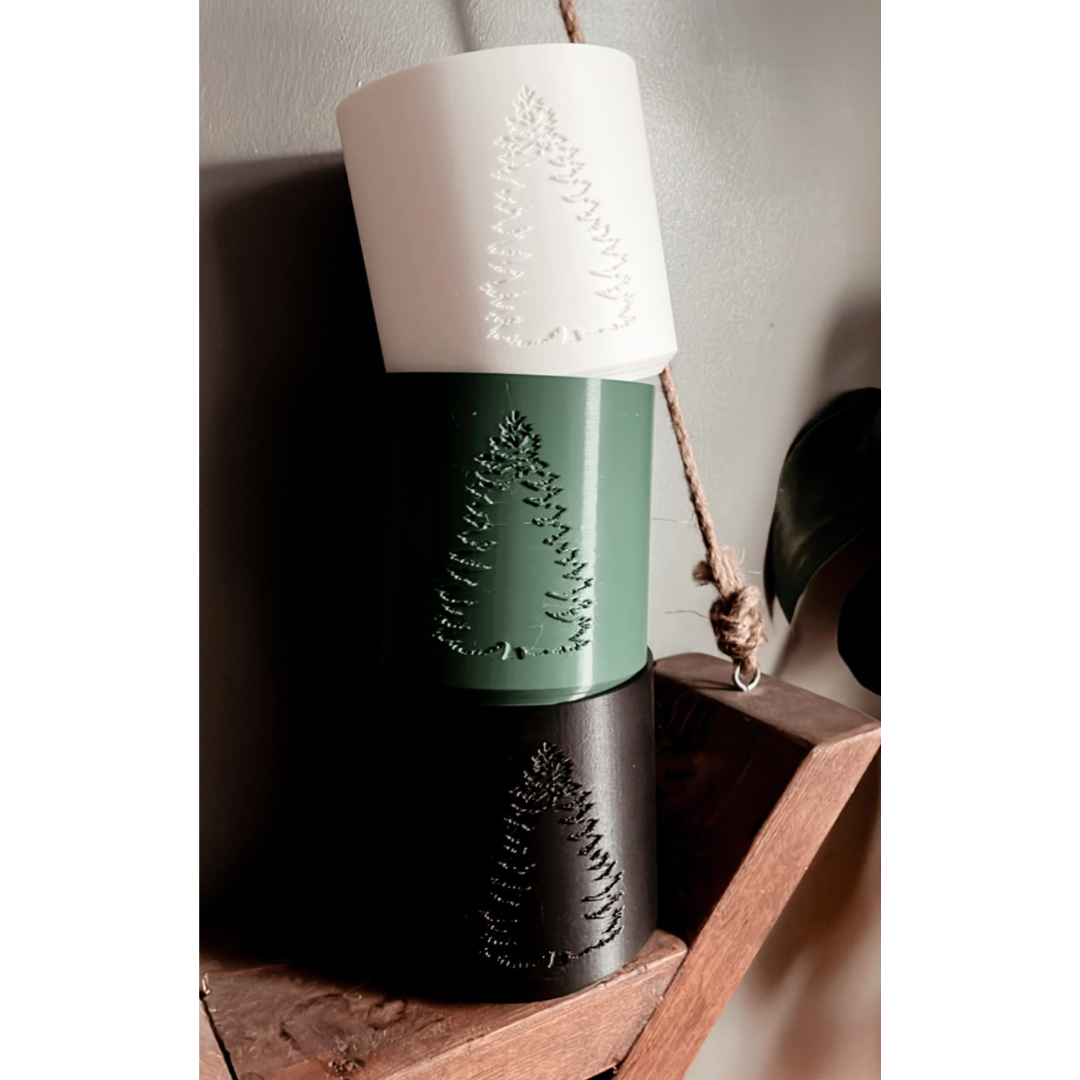 Prairie City Printing Co. – Vaso de plantas por atacado – Vaso de Planta de Pinheiro Branco Design Escandinavo4