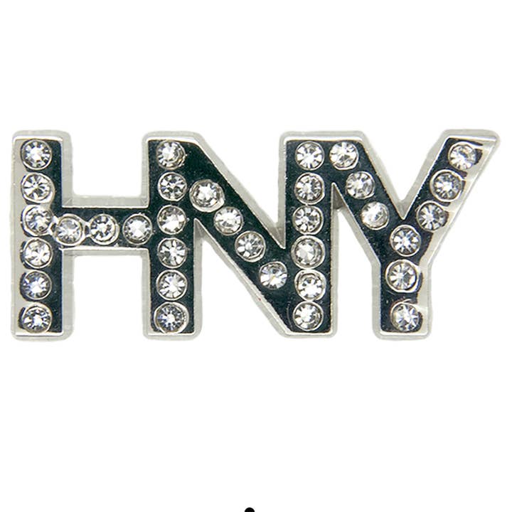 rhinestone gott nytt år pin för wholesale av Godert Amsterdam