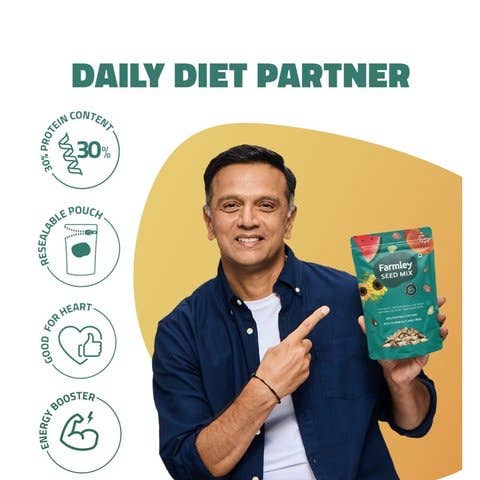 India shopping - Wholesale Seeds/Kernels - Farmley Protein Rich Mix Seeds - Chia, Pumpkin, Flax & More - 200 gms6