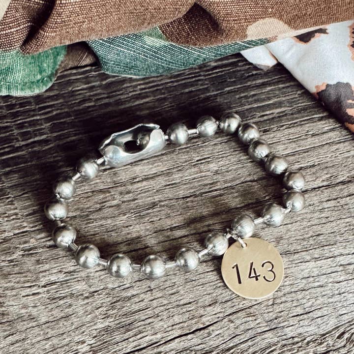 Sosobella Designs - Wholesale Charm/Dangle Bracelet - Stainless Steel & Brass Coin Tag Bracelets8