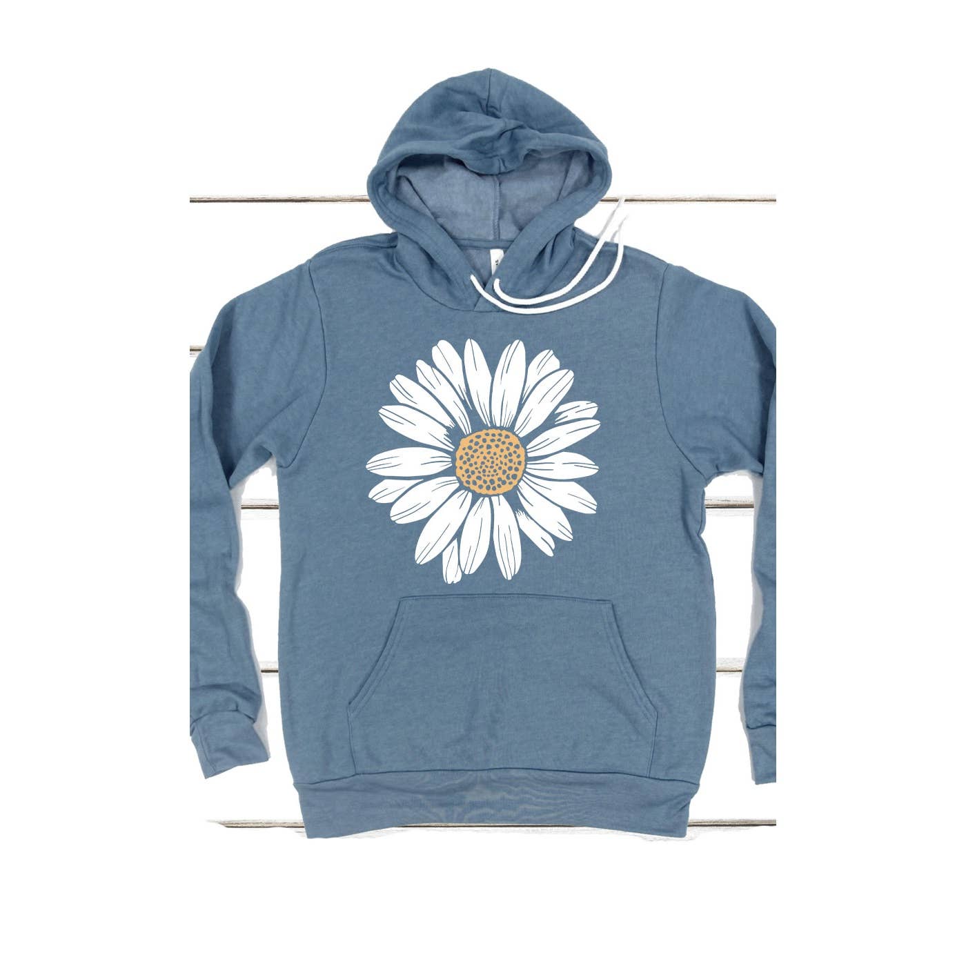 Kissed Apparel – wholesale Hoodie – Women's – Daisy Flower Spring Floral Summer Bloom Blossom Hoodie4