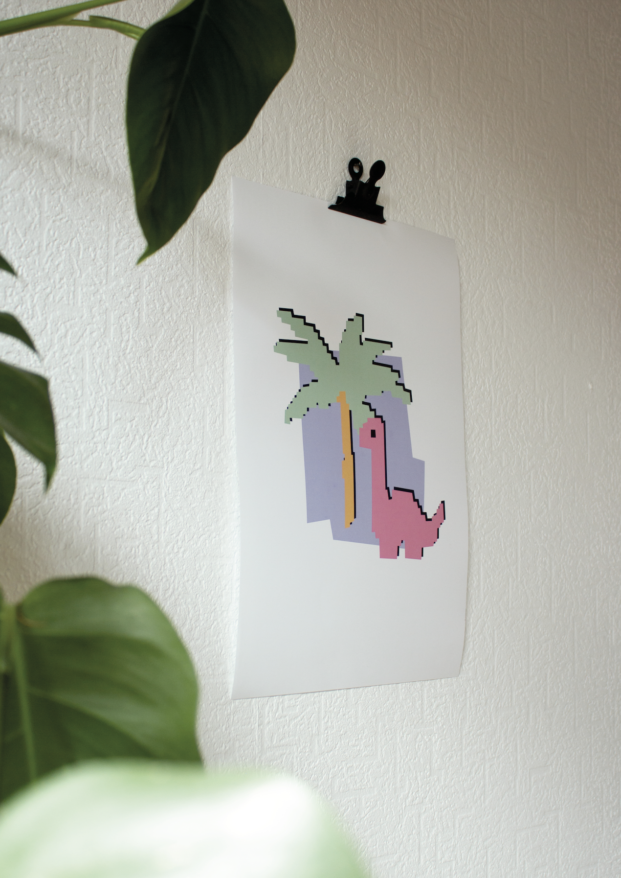 KREUZUEBER - Venta al por mayor Pósteres - PÓSTER PIXEL-DINO DIN-A31