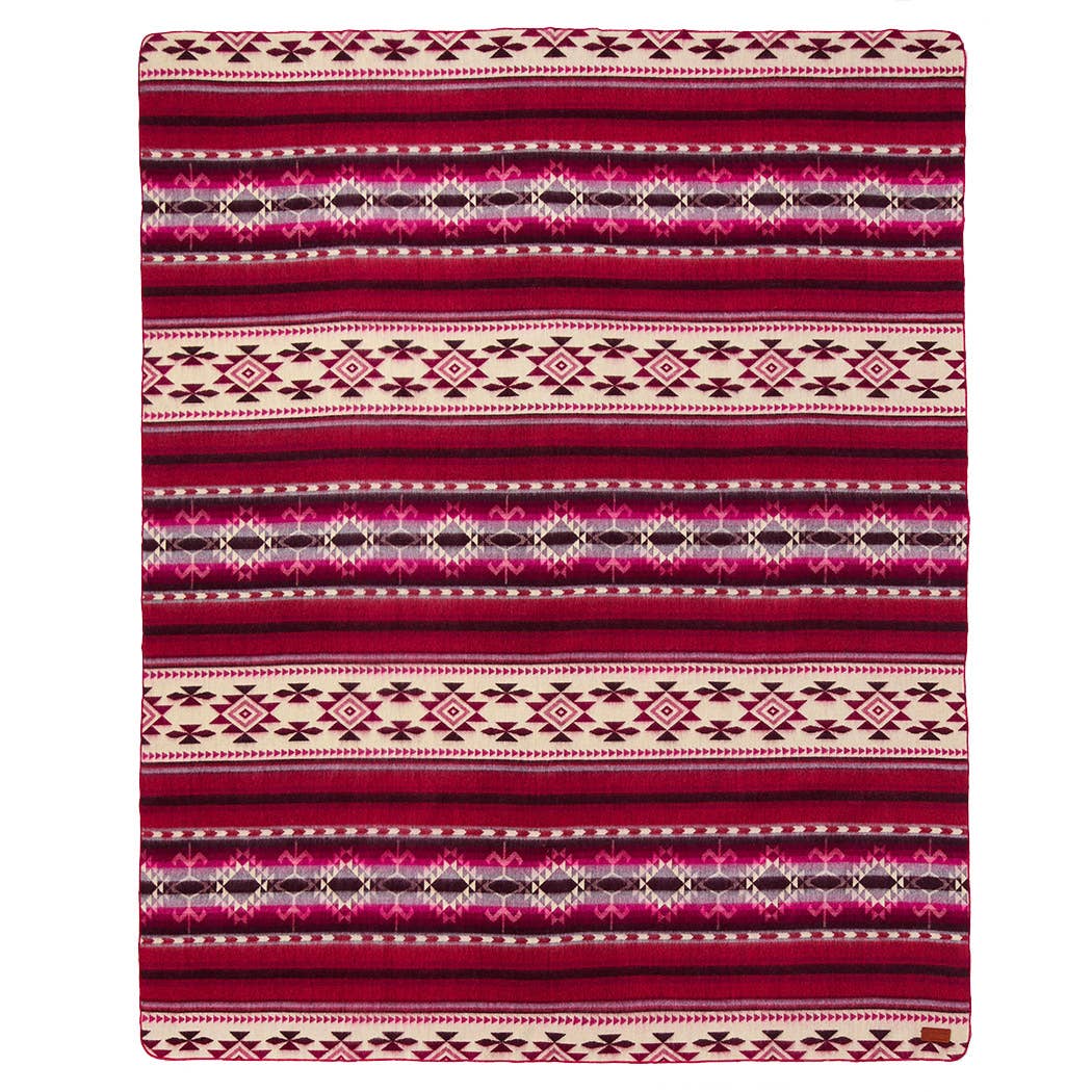 Ecuadane - Wholesale Throw Blanket - Pink Horse Riding Blanket, Southwestern Boho Equestrian Gift6