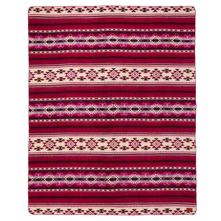 Ecuadane - Wholesale Throw Blanket - Pink Horse Riding Blanket, Southwestern Boho Equestrian Gift6