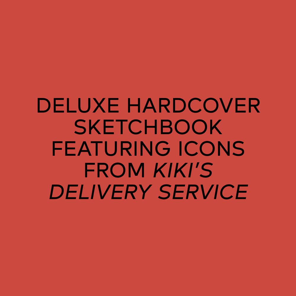 Chronicle Books - Wholesale Sketchbook/Sketchpad - Studio Ghibli Kiki's Delivery Service Sketchbook3